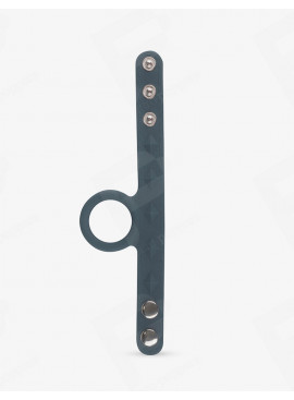 Verstellbarer Cockring und Ballstretcher S/M - Boners Vorderansicht