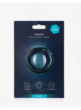 Verstellbarer Cockring und Ballstretcher L - Boners mit Packaging