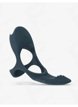 Vibrierender Penisring Triple Stimulation Boners Draufsicht