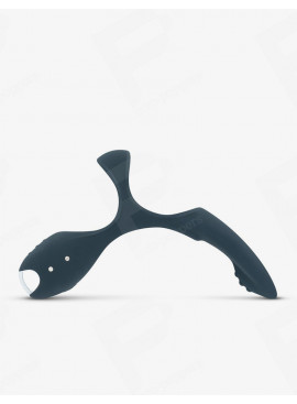 Vibrierender Penisring Triple Stimulation Boners Seitenansicht