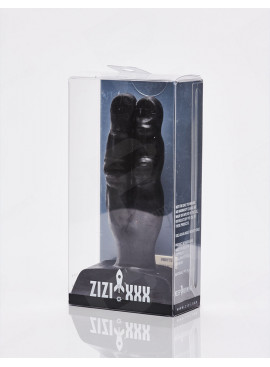 butt plug two fingers schwarz packaging