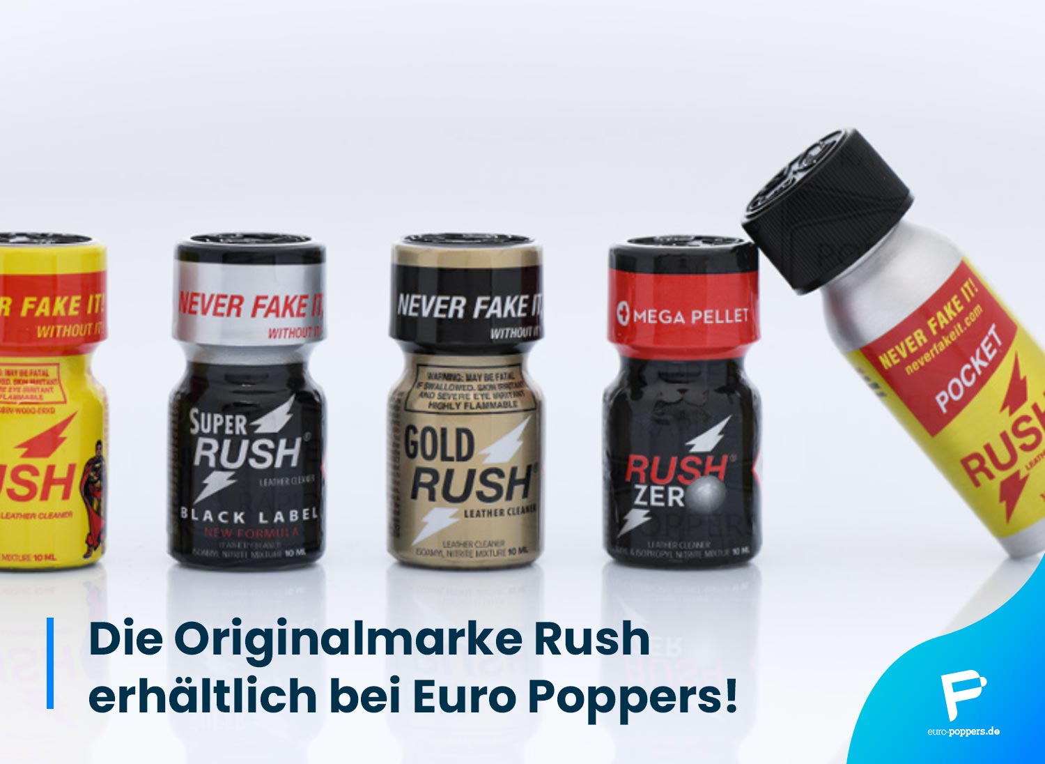 You are currently viewing Die Originalmarke Rush erhältlich bei Euro Poppers!