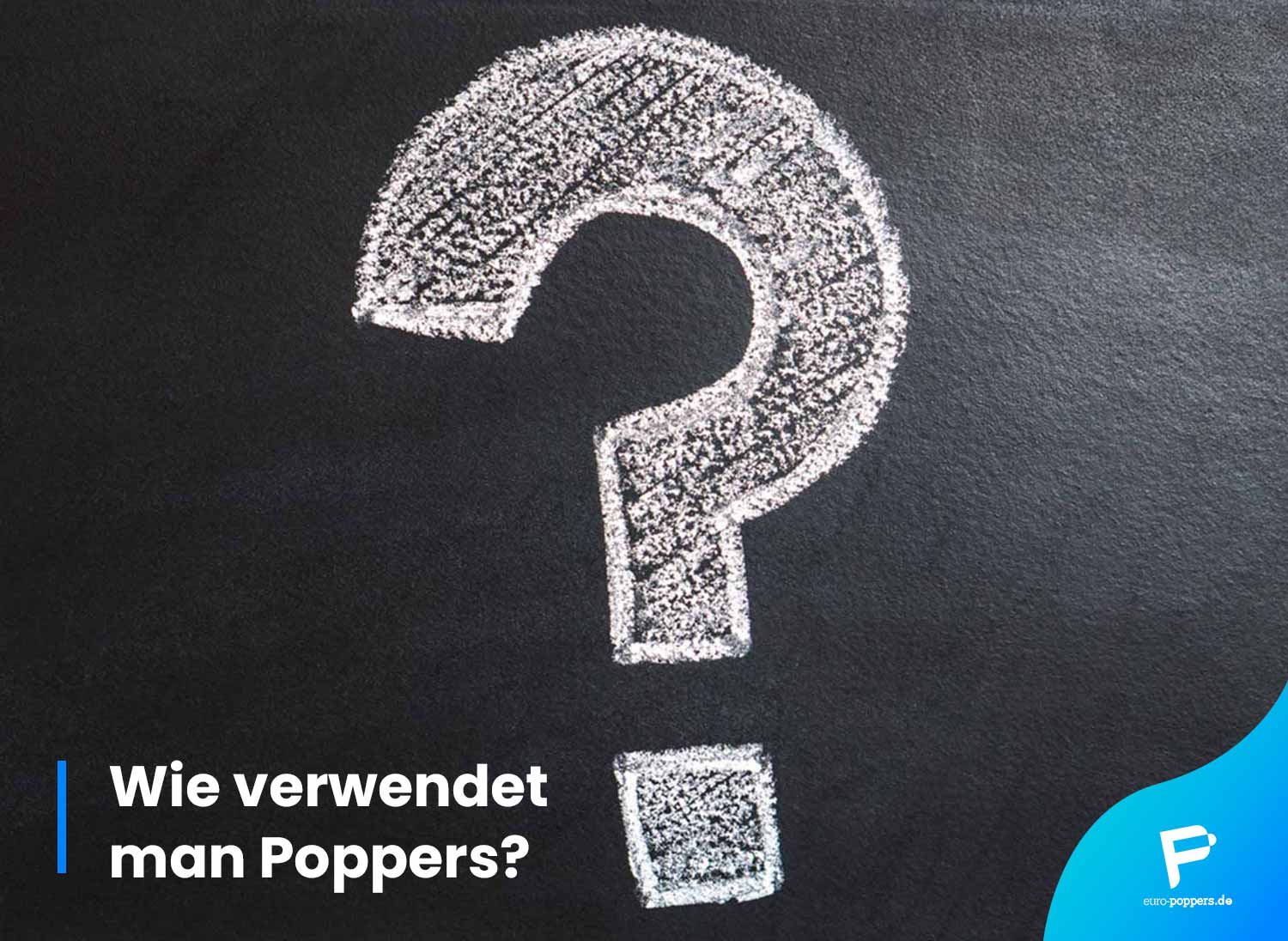 poppers verwendung