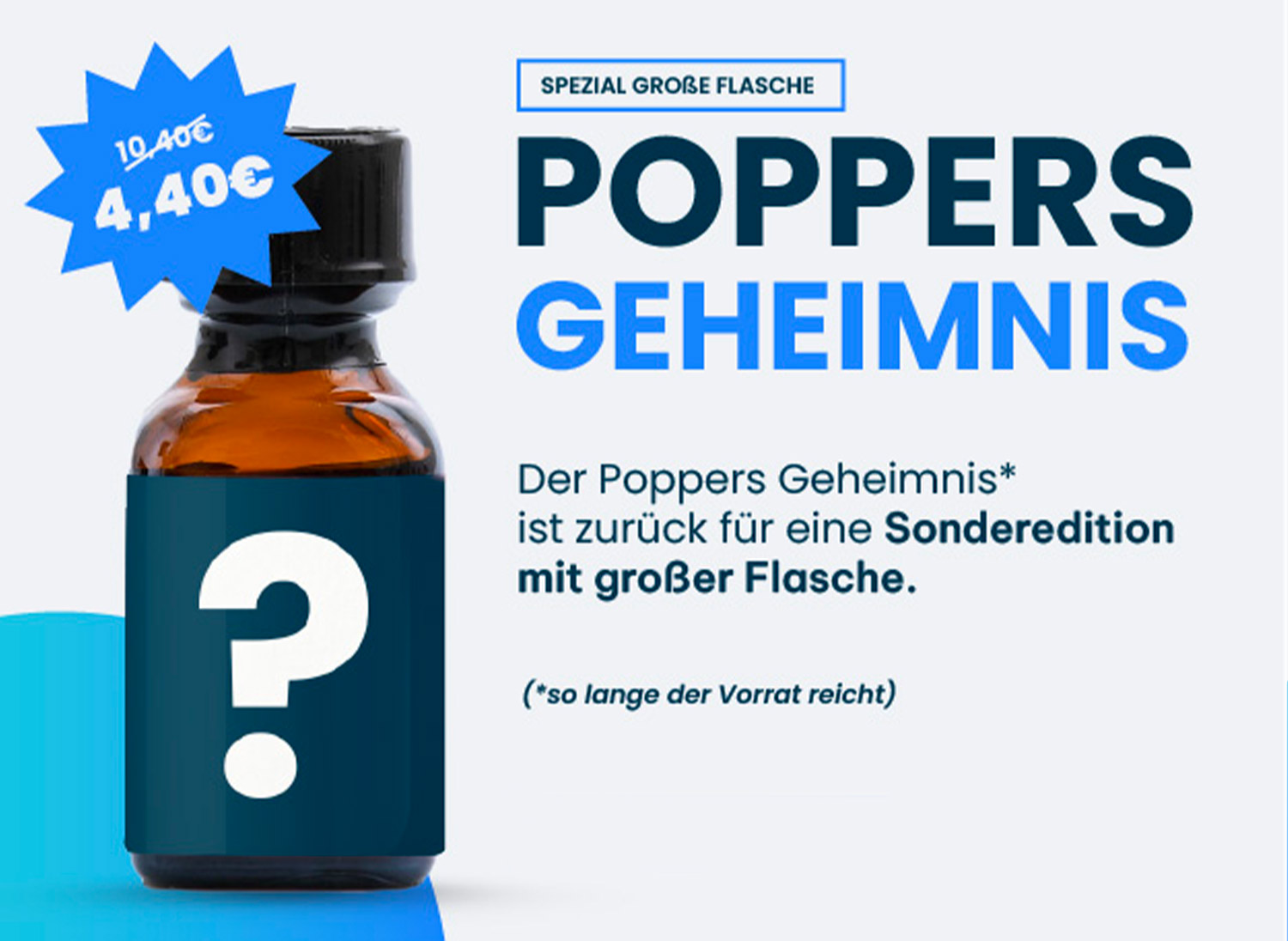 You are currently viewing Euro Poppers bietet Ihnen das Poppers Geheimnis!