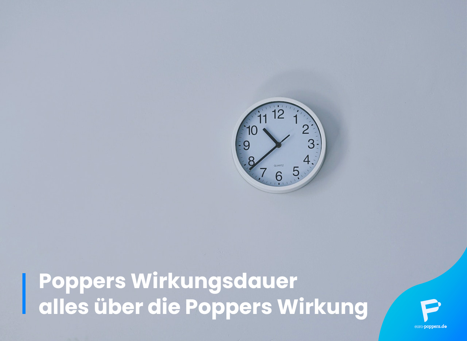 poppers wirkungsdauer